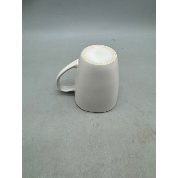 solid White Ceramic Coffee hot coco tea Mug cup 5x4" READ - Picture 3 of 4